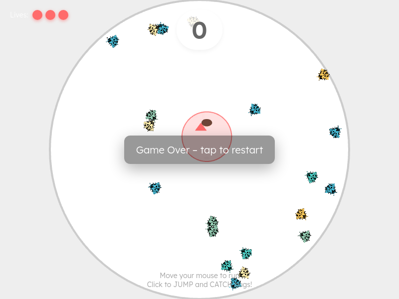Bug Net Bounce | playmix.ai